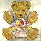 Teddy's Easter Basket collector plate by Sarah Bengry