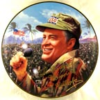Bob Hope - Thanks For The Memories collector plate by Steve Brennan