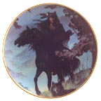Spirit Of The Night collector plate by Hermon Adams