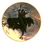Spirit Of The West Wind collector plate by Hermon Adams