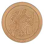 Flight Into Egypt collector plate by John Frank