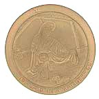 Laid In A Manger collector plate by John Frank