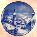 Christmas Eve collector plate