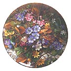 In The Undergrowth collector plate by Hans Graß
