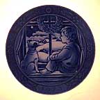 Christmas Eve collector plate