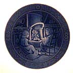 Christmas Story collector plate