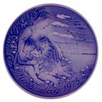 A Mother's World collector plate