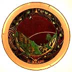 El Dorado collector plate by F. F. Long