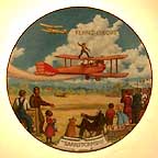 The Barnstormers collector plate by August Frank