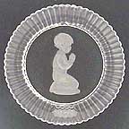 Praying Boy collector plate