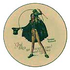 Tiny Tim collector plate by Norman Rockwell