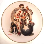 The Understudy collector plate by Norman Rockwell
