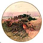 The Saltmakers collector plate by John Clymer