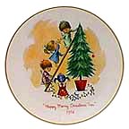 Decorating The Tree collector plate