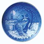 Snow Queen In The Tivoli collector plate by Frode Bahnsen