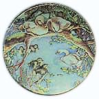 He Will Grow Up Strong collector plate by Karen Jean Bornholt