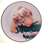 Wednesday's Child collector plate by Leon Barnard