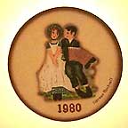 Lovers collector plate by Norman Rockwell