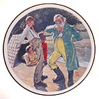 No Kings Nor Dukes collector plate by Norman Rockwell