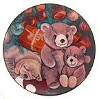 Night Before Christmas collector plate by Violet Parkhurst