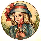 Stacy collector plate by Jo Anne Mix