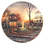 Aroma Of Fall collector plate by Terry Redlin