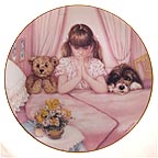 Bedtime Blessings collector plate by Patricia Brooks