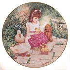 Newfound Friends collector plate by Patricia Brooks