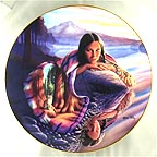 Mystic Reflections collector plate by Andrew Farley