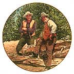 Bonanza collector plate by K. Milnazik