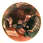 Fireglow collector plate by Jim Daly