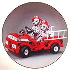 To The Rescue collector plate