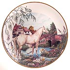 River Retreat collector plate by John Michael Vass