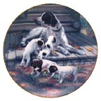 Pointers collector plate by Robert Christie