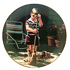 So Sorry collector plate by Jim Lamb