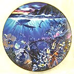 Sphere Of Life collector plate by John Enright