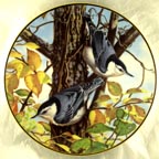Fall's Serenade collector plate by Marc R. Hanson