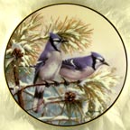 First Snowfall collector plate by Marc R. Hanson