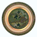 Waves Of The Blue Ocean Dance collector plate by Shigekasu Hotta