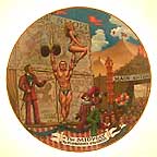The Midway collector plate by Franklin Moody