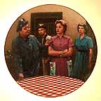 The Honeymooners collector plate by D. Kilmer