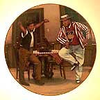 The Hucklebuck collector plate by D. Kilmer