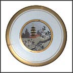 Spring - Cherry Blossoms collector plate by Shuho And Senkin Kage