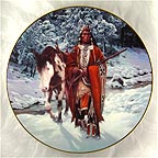 Winter of 41 collector plate by Chuck Ren