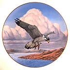 Coastal Journey collector plate by Thomas Hirata