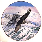 The Eagle Soars collector plate by Thomas Hirata