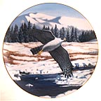 Fierce And Free collector plate by Thomas Hirata