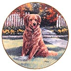 Special Delivery collector plate by Linda Picken
