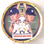 Switch Hitter collector plate by Robert Tanenbaum