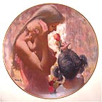 A Gift Of Love collector plate by Thornton Utz